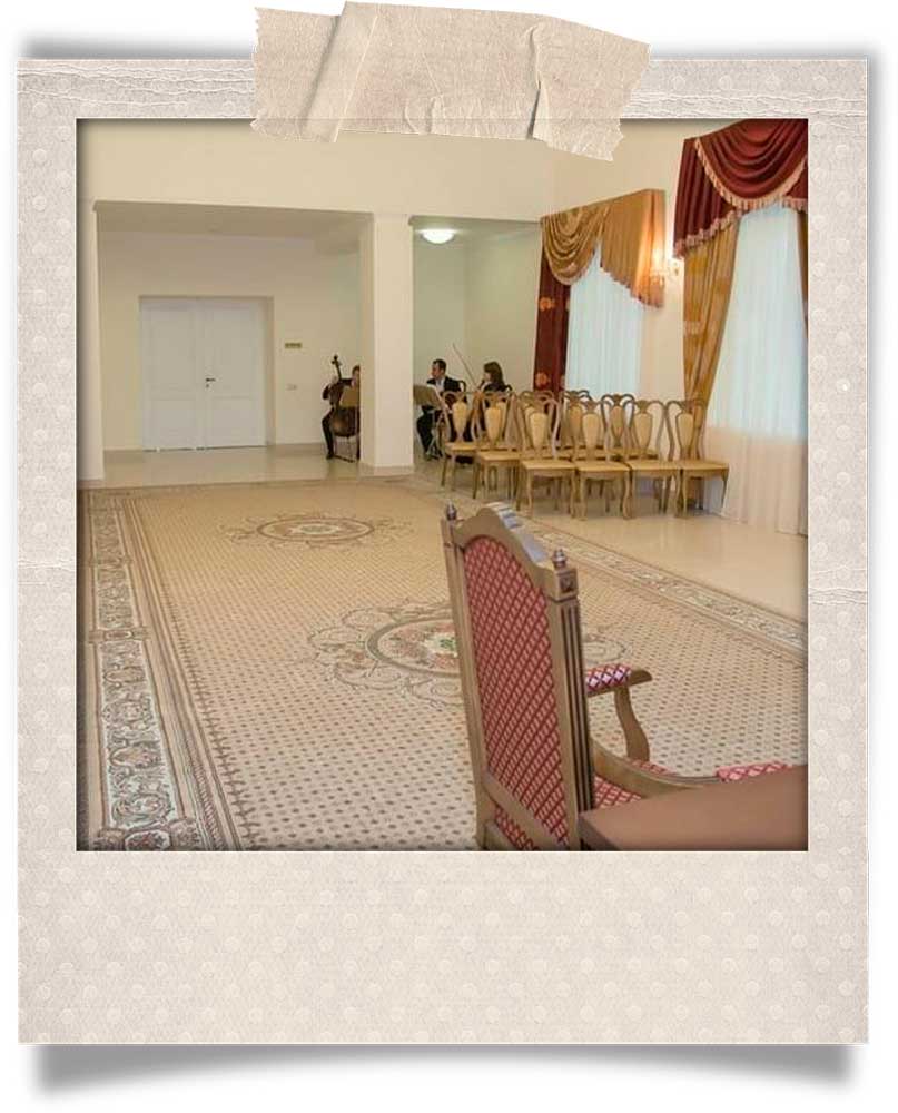 Дворец бракосочетания на ВВЦ фото зала